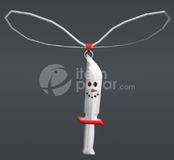 Snowman Knife Necklace / DevSeries 3