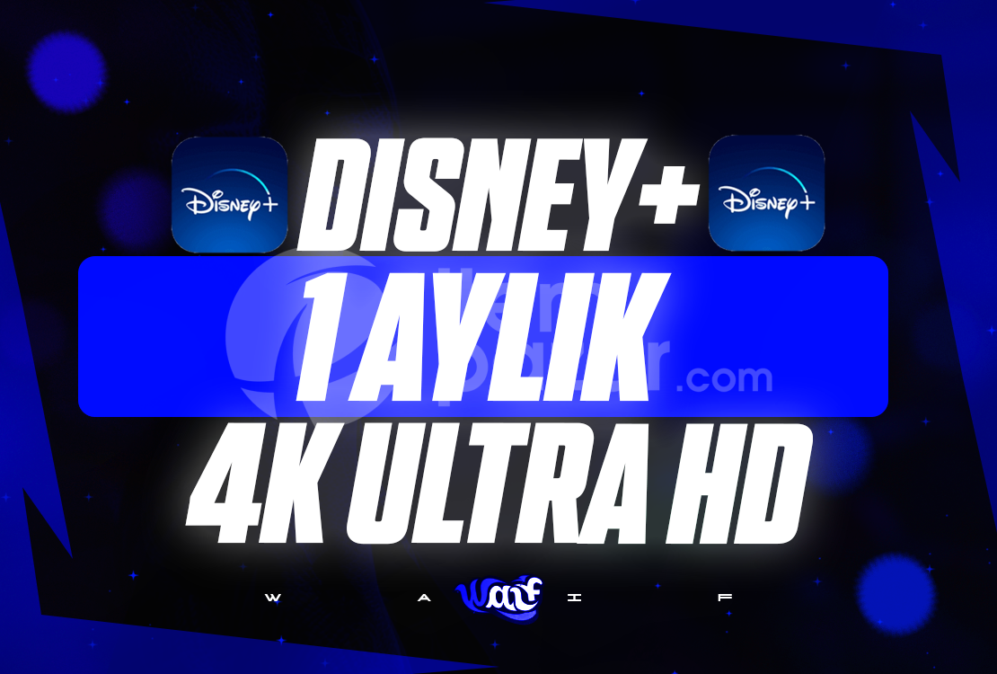 ⭐[4K Ultra HD] Disney Plus 1 Aylık Hesap