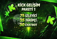 ⭐SORUNSUZ⚡KİCK GELİŞİM PAKETİ 1⚡