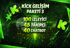 ⭐SORUNSUZ⚡KİCK GELİŞİM PAKETİ 3⚡