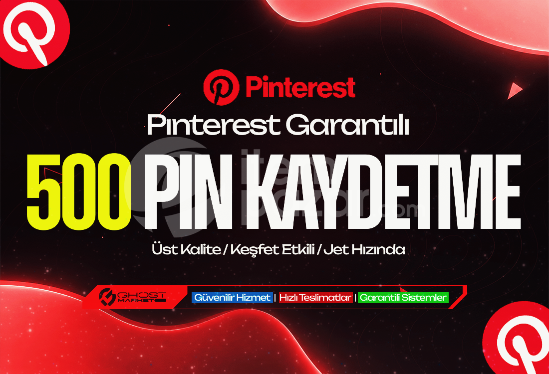 Sorunsuz - Pinterest 500 Pin Kaydetme