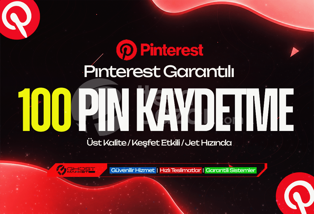 Sorunsuz - Pinterest 100 Pin Kaydetme