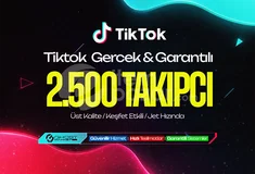 Garantılı - Tiktok 2.500 Takipçi