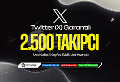 Sorunsuz - Twitter(X) 2.500 Takipçi