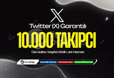 Sorunsuz - Twitter(X) 10.000 Takipçi