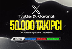 Sorunsuz - Twitter(X) 50.000 Takipçi