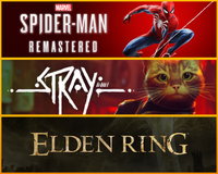 Spider-Man Remastered+ Stray+ ELDEN RİNG