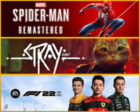 Spider-Man Remastered+ Stray+ F1 2022