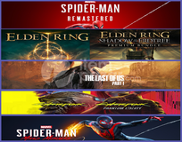 Spider R. + Elden Ring + Tlou + Cyber77 + Miles