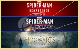 Spider Remastered + Miles Morales + Hogwarts 