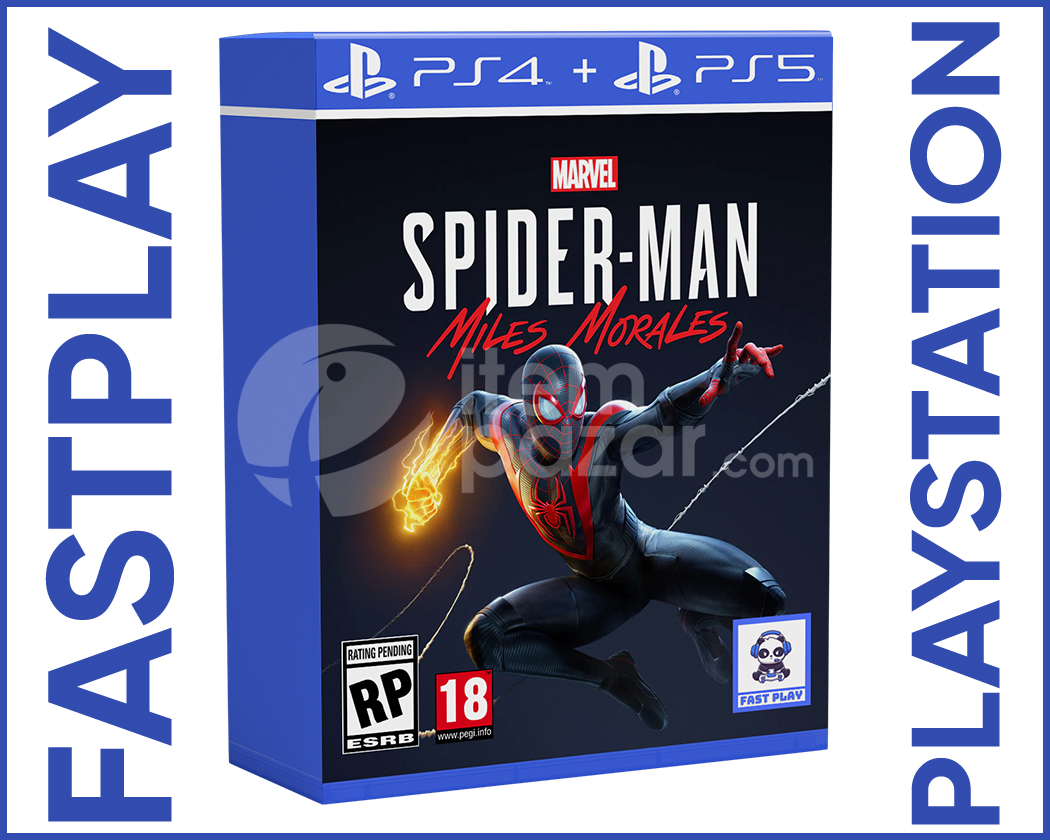SPİDERMAN MORALES + DESTEK PS4/PS5