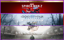 Spiderman 2 + Ragnarök + Silent hill 2