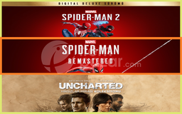 Spiderman 2 + Spider R. + Uncharted