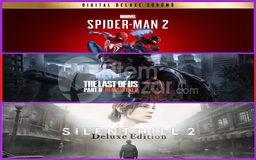 Spiderman 2 + The Last of Us Part II + Silent