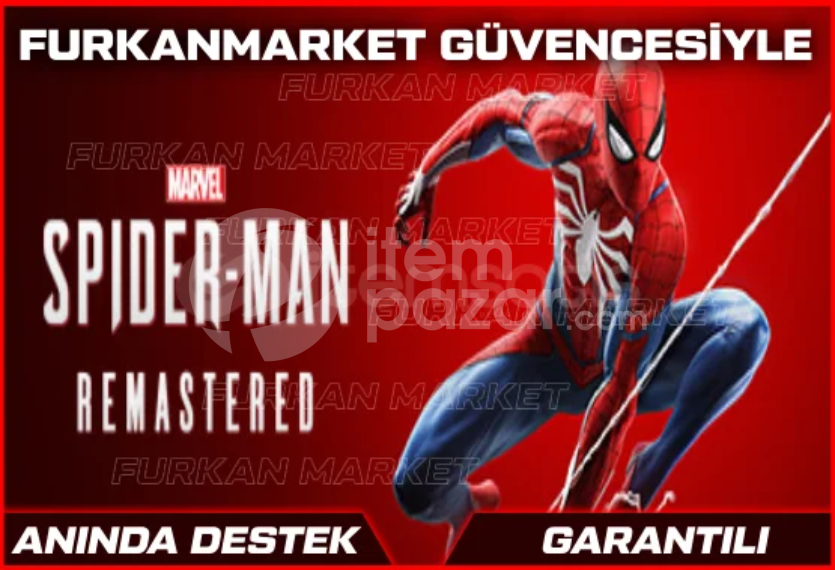 ⭐SPİDERMAN REMASTERED+GARANTİ+DESTEK⭐