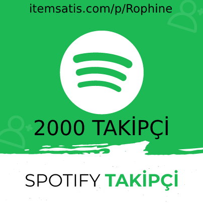 Spotify 2000 Profil / Playlist Takipçi