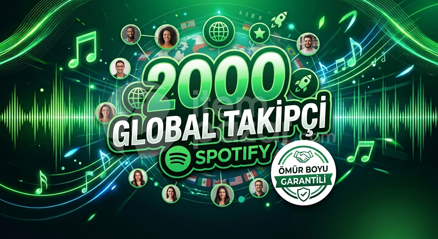 [SPOTİFY] 2000 TAKİPÇİ [GLOBAL TAKİPÇİ]