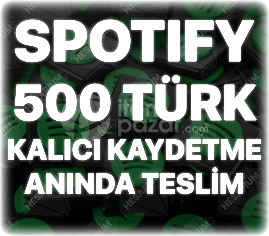 Spotify 500 Organik Türk Kaydetme