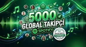 [SPOTİFY] 5000 TAKİPÇİ [GLOBAL TAKİPÇİ]