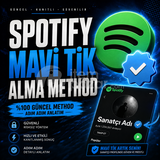 SPOTİFY MAVİ TİK ALMA METHOD