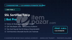 SSL Sertifika Takip | Bot Pro | #056