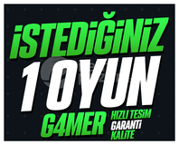İSTEDİĞİNİZ 1 OYUN + HIZLI TESLİM + GARANTİ