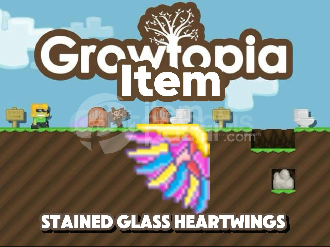 Stained Glass Heartwings (SGHW) (1 TANE)