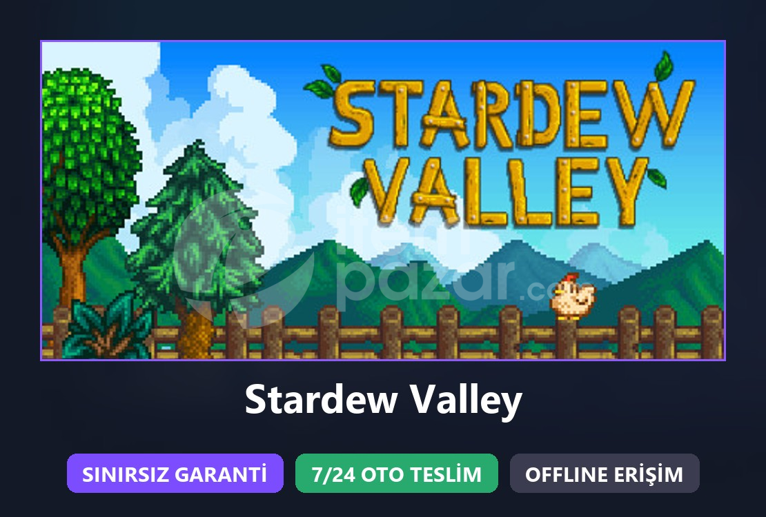 ⭐ Stardew Valley + Sınırsız Garanti ⭐