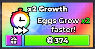 Steal An Egg x2 Growth