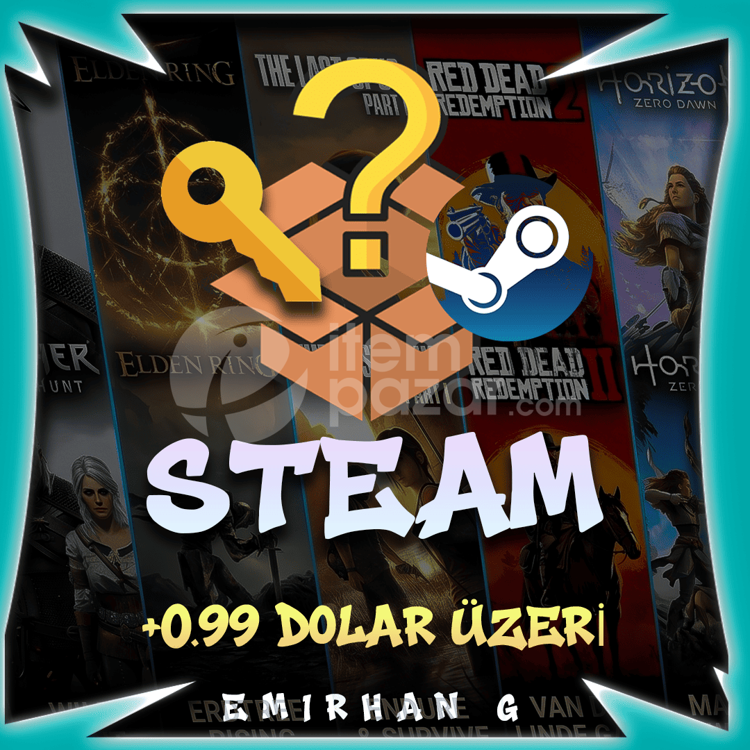 ⭐STEAM 2 ADET .99$-20$ RANDOM KEY⭐
