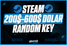 Steam 200$ - 600$ Random Key