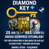 Steam Diamond Key 2$ Ve 48$ Arası