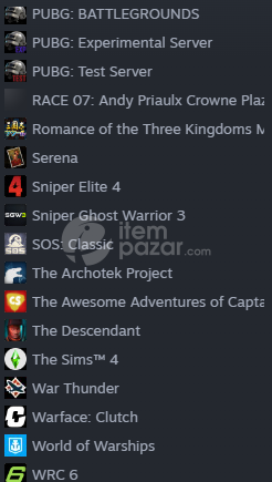 steam hesabı