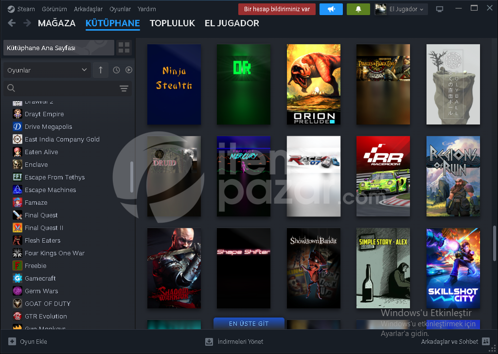 steam hesap 