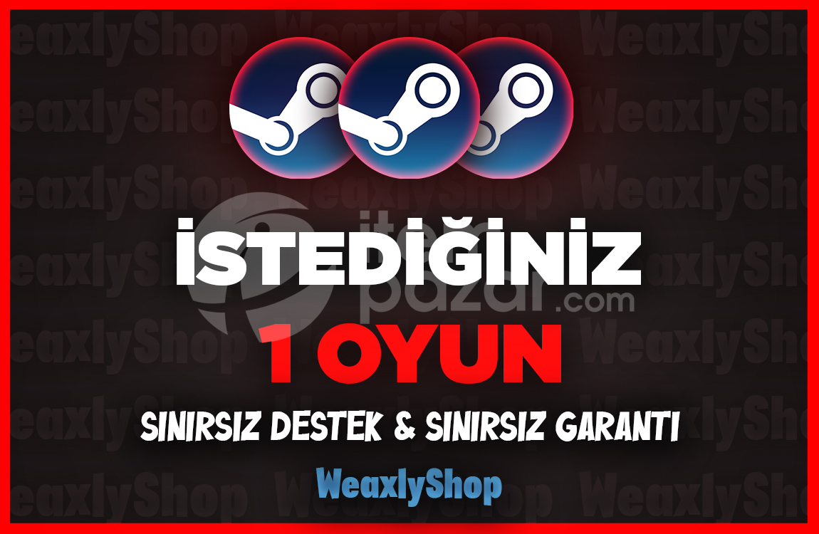 Steam istediğin 1 oyun