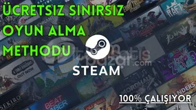 Steam İstediğin Oyunu Bedava Alma Methodu