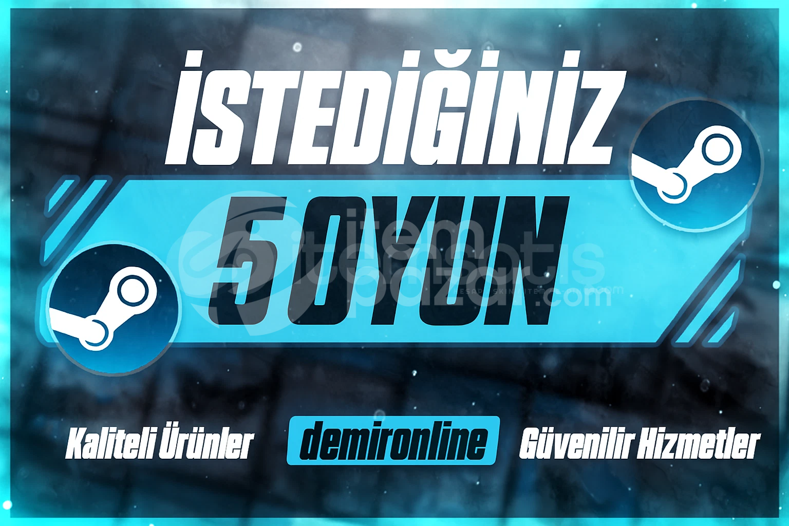  ✅ STEAM İSTEDİĞİNİZ 5 OYUN + GARANTİ ✅