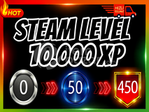 Steam Level Boost 100 Set 10000XP