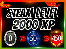 Steam Level Boost 20 Set 2000XP