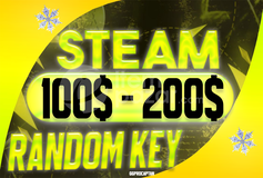 Steam Random Key ⭐️100$-200$⭐️ GARANTILI
