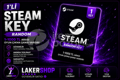 ⭐STEAM RANDOM KEY 15 TL ! ⭐