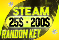 Steam Random Key ⭐️25$-200$⭐️ Garantili