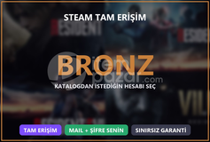 Steam Tam Erisim Bronz Hesap Key