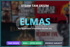 Steam Tam Erisim Elmas Hesap Key