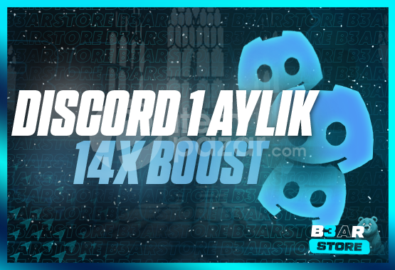 ✅STOK VAR | 7/24 | 1 AYLIK 14X BOOST