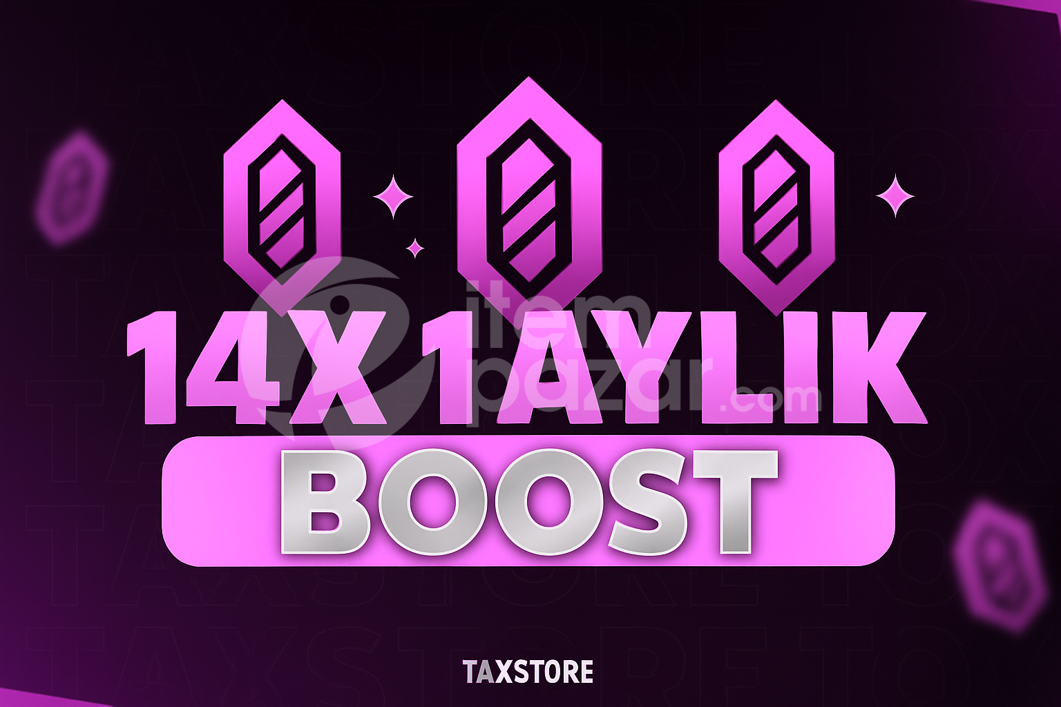⭐️[BOTSUZ] 1 AYLIK 14X BOOST ANINDA