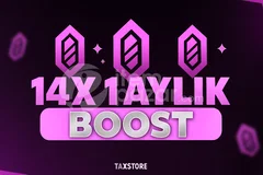 ⭐️[BOTSUZ] 1 AYLIK 14X BOOST ANINDA