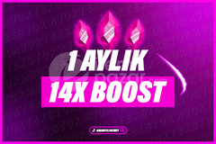 STOK VAR | Discord 14X Boost | 1 AYLIK