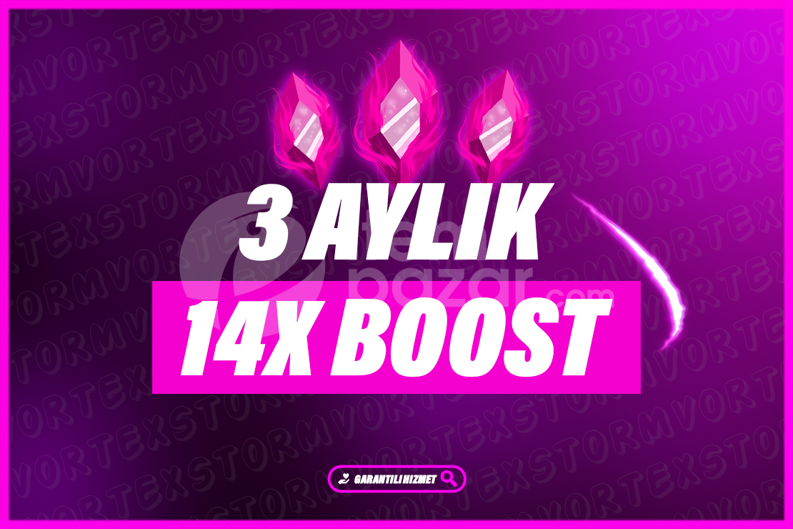 STOK VAR | Discord 14X Boost | 3 AYLIK
