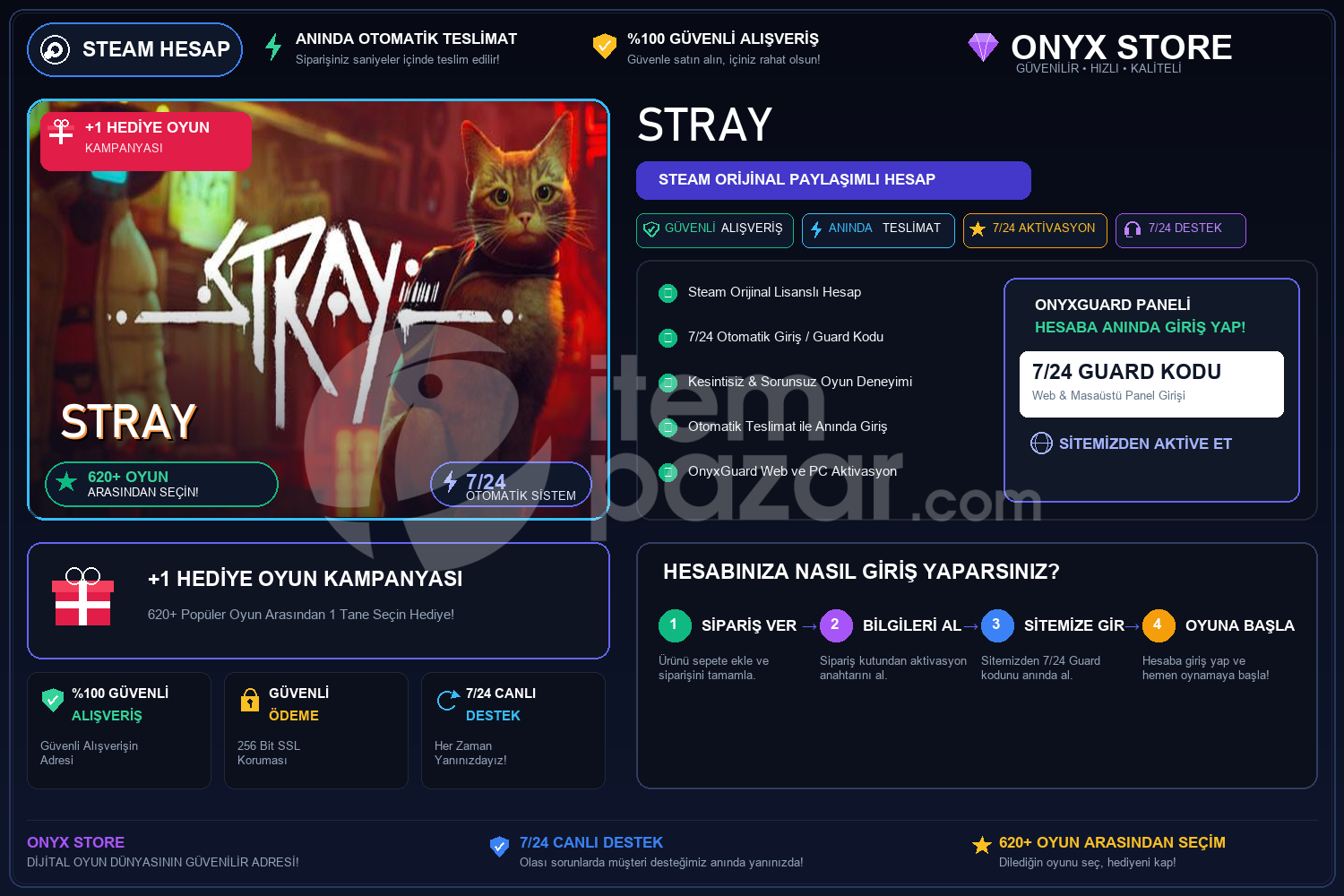 Stray Garantili + Hediye